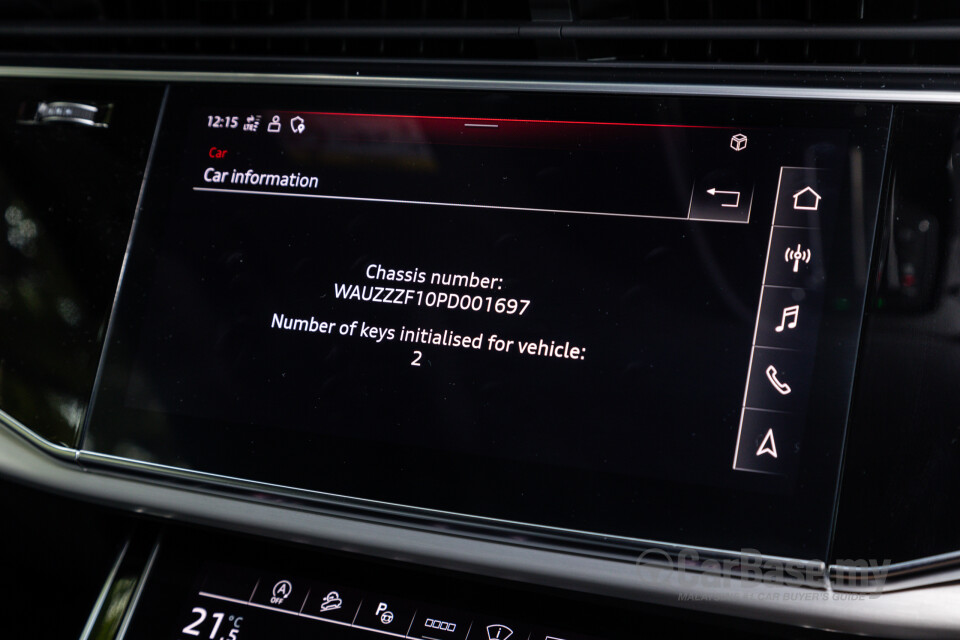 Audi Q8 Mk1 (2019) Interior