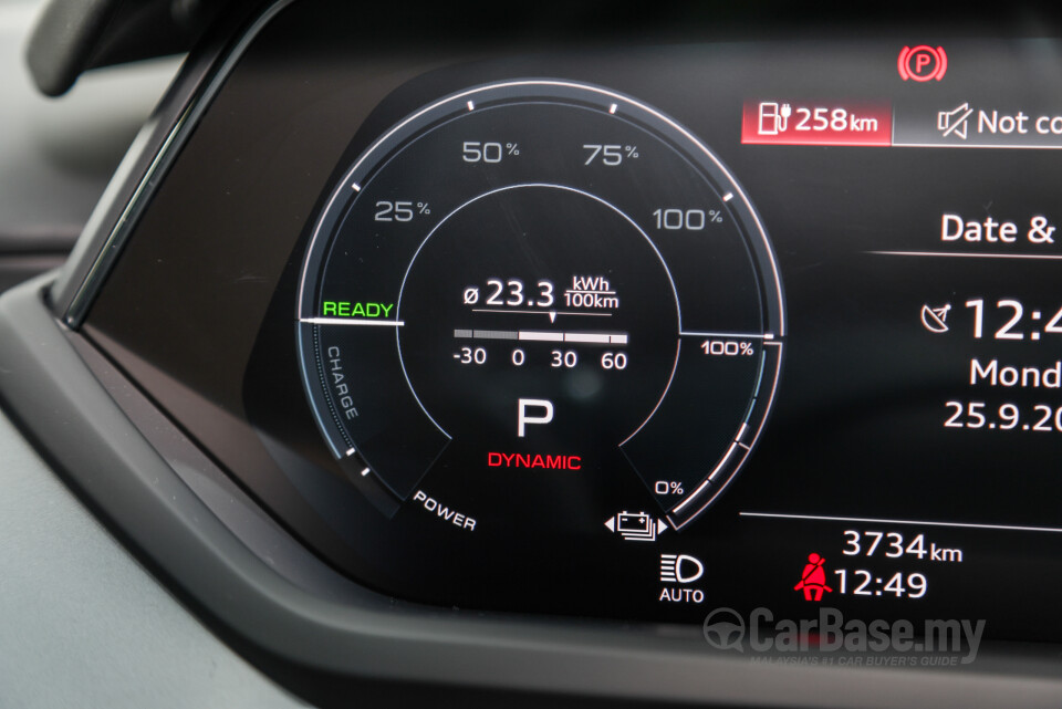 Audi e-tron GT Mk1 (2023) Interior