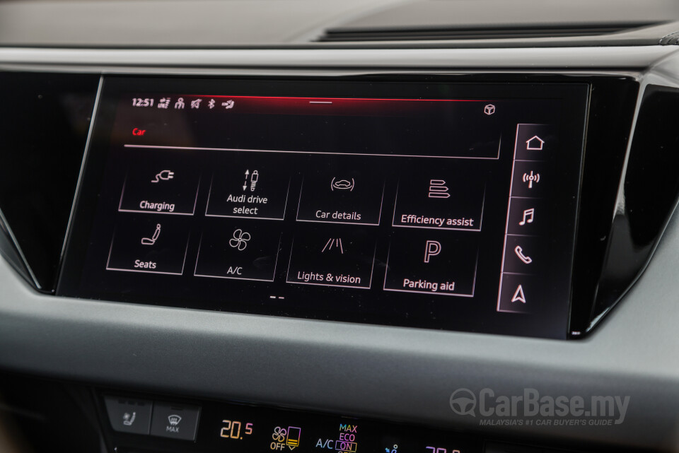 Audi e-tron GT Mk1 (2023) Interior