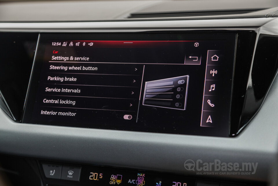 Audi e-tron GT Mk1 (2023) Interior