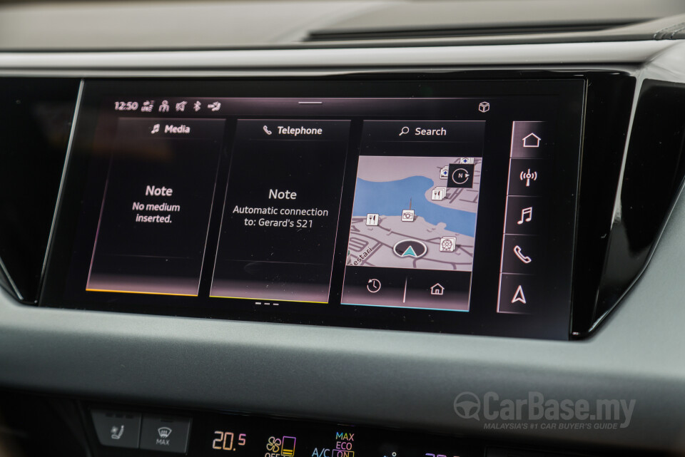 Audi e-tron GT Mk1 (2023) Interior