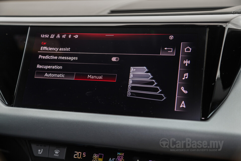 Audi e-tron GT Mk1 (2023) Interior
