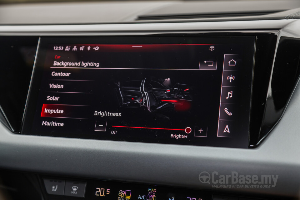 Audi e-tron GT Mk1 (2023) Interior