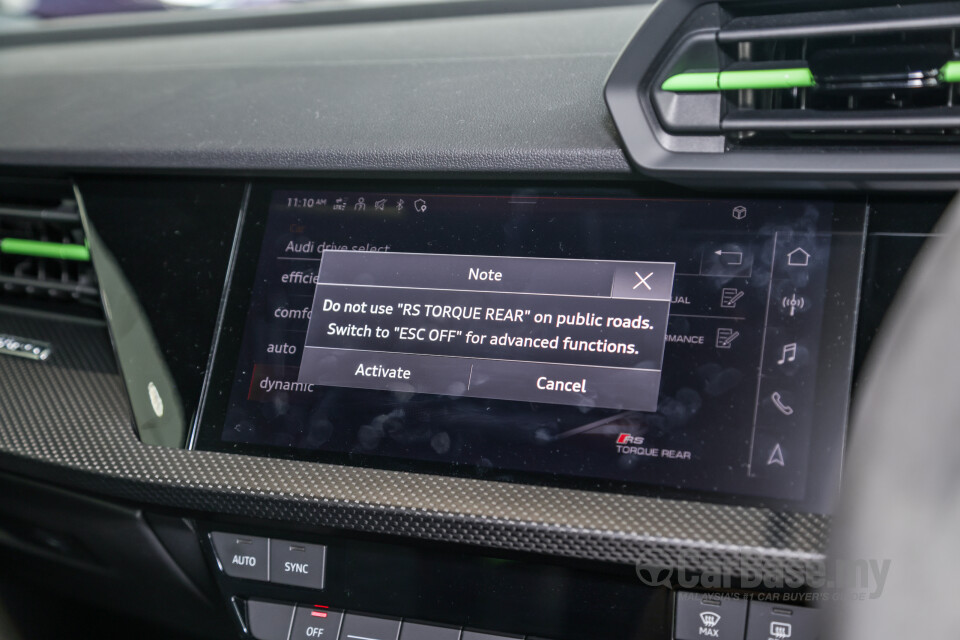 Audi RS3 Sedan 8Y (2023) Interior