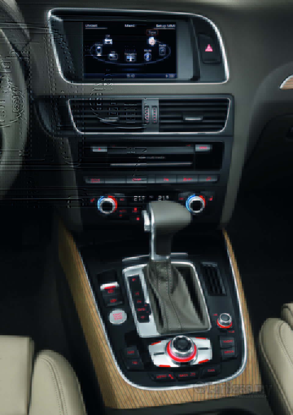 Audi Q5 8R Facelift (2012) Interior