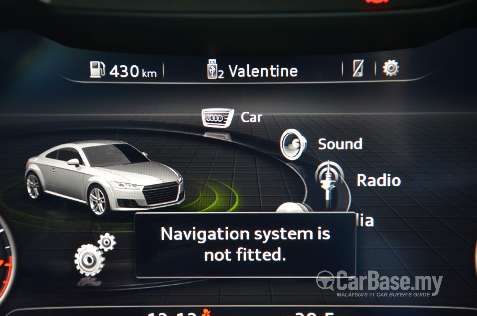 Audi TT Mk3 (2015) Interior