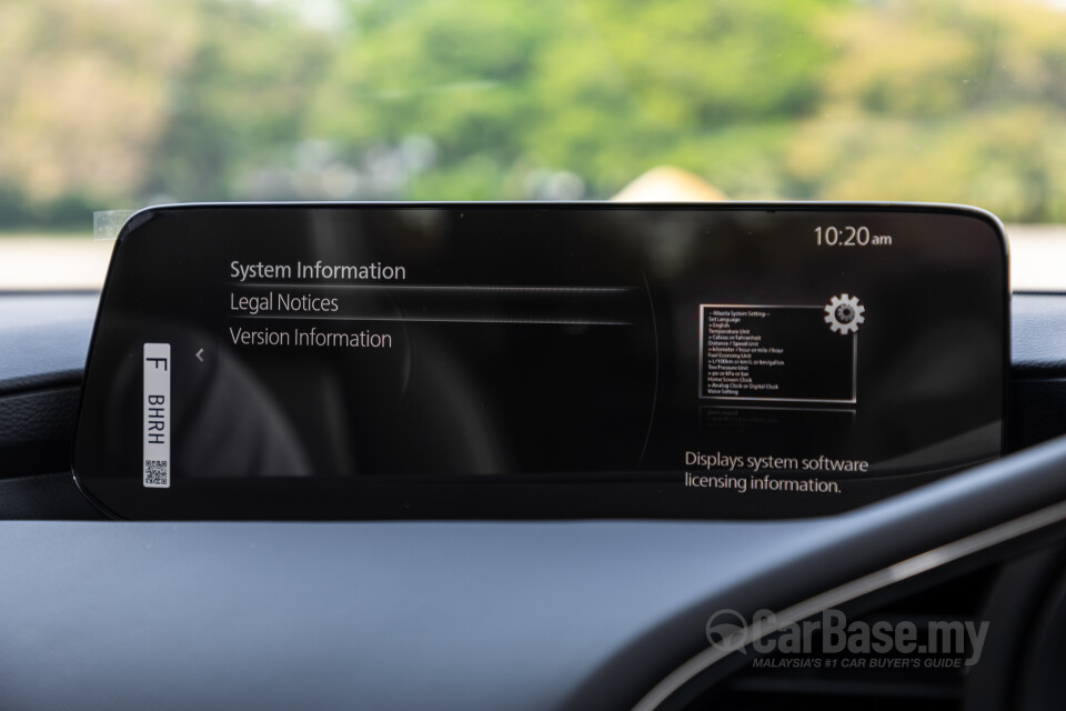Mazda 3 Sedan BP (2019) Interior
