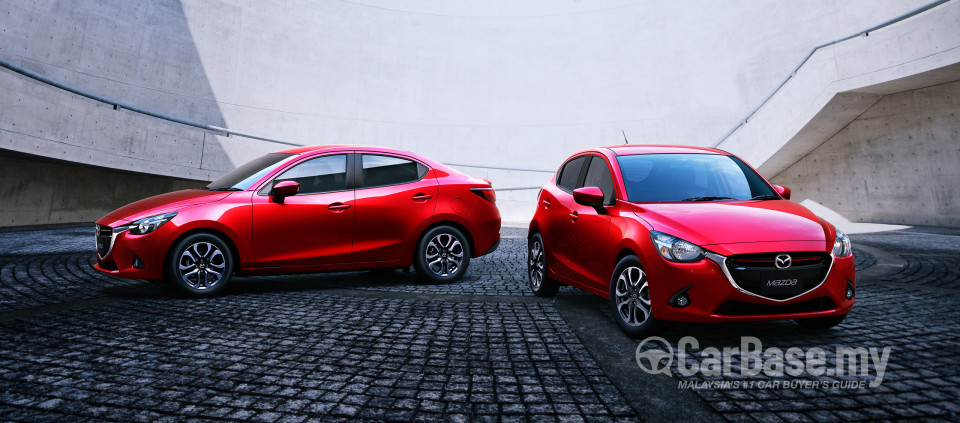 Mazda 2 Sedan DJ Sedan (2015) Exterior