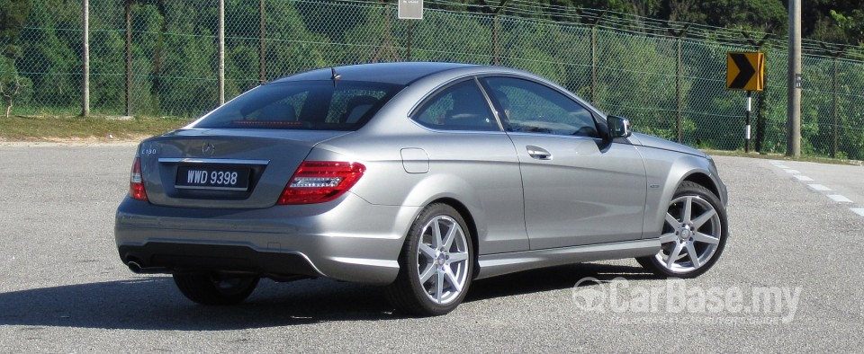 Mercedes-Benz C-Class Coupe C204 Facelift (2012) Exterior