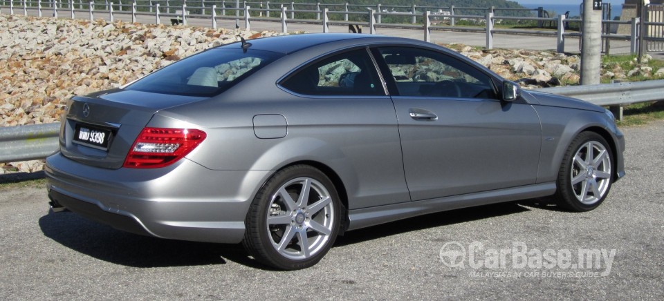 Mercedes-Benz C-Class Coupe C204 Facelift (2012) Exterior