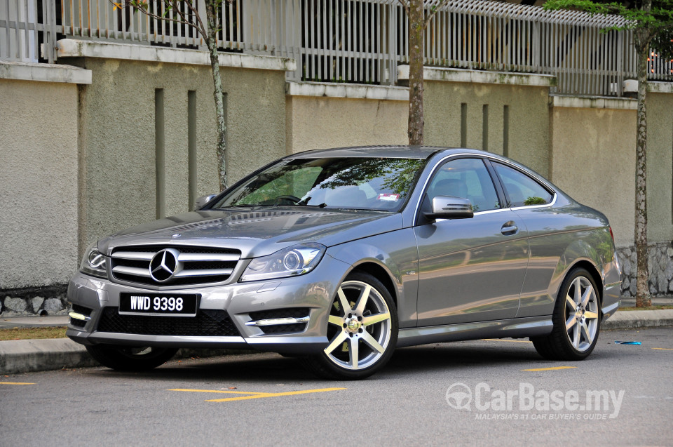 Mercedes-Benz C-Class Coupe C204 Facelift (2012) Exterior