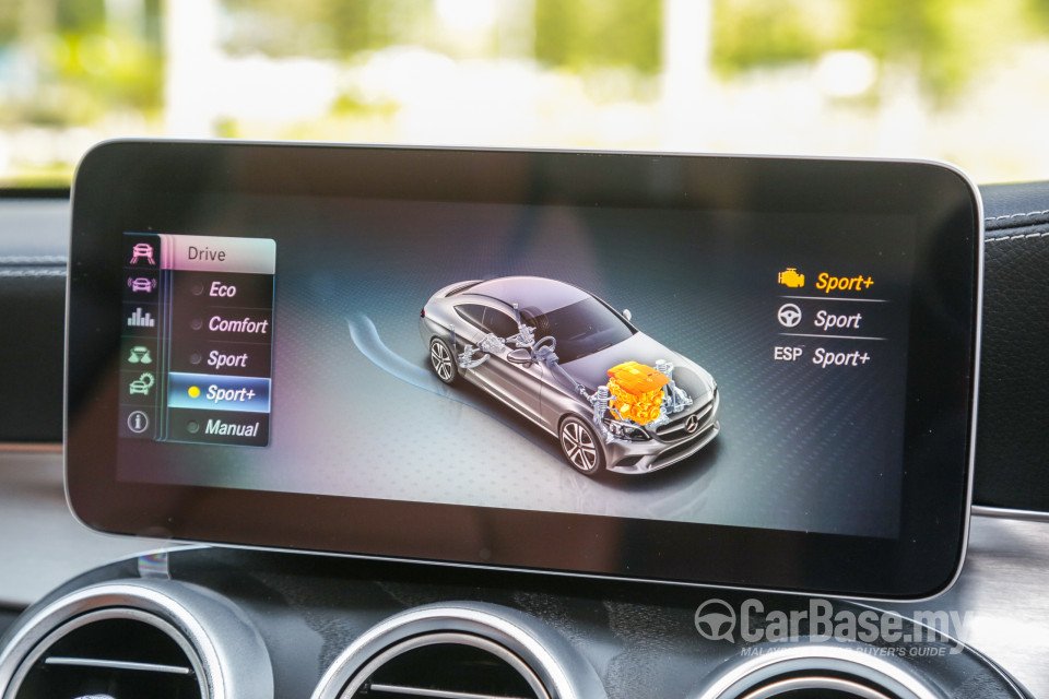 Mercedes-Benz C-Class Coupe C205 Facelift (2018) Interior