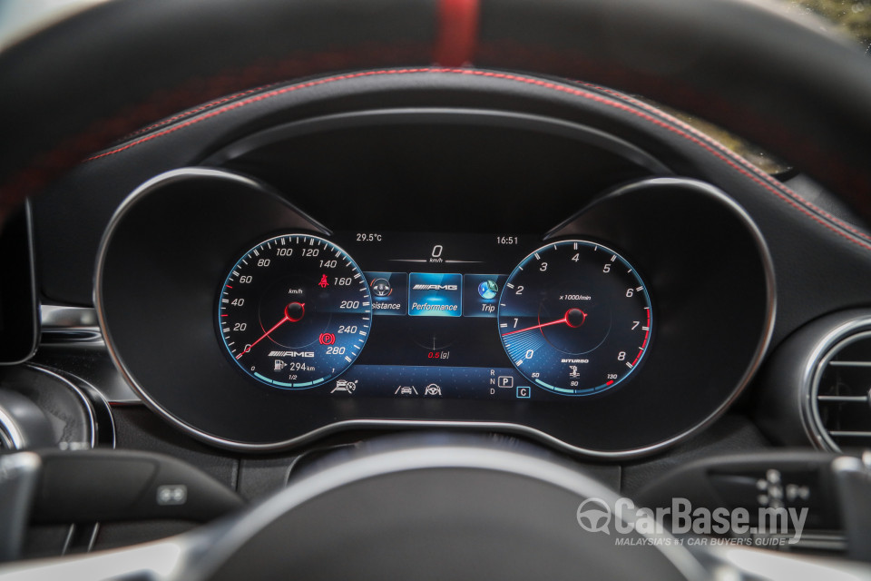 Mercedes-Benz AMG GLC Coupe C253 (2017) Interior