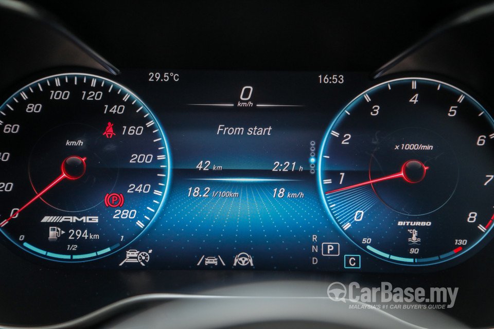 Mercedes-Benz AMG GLC Coupe C253 (2017) Interior