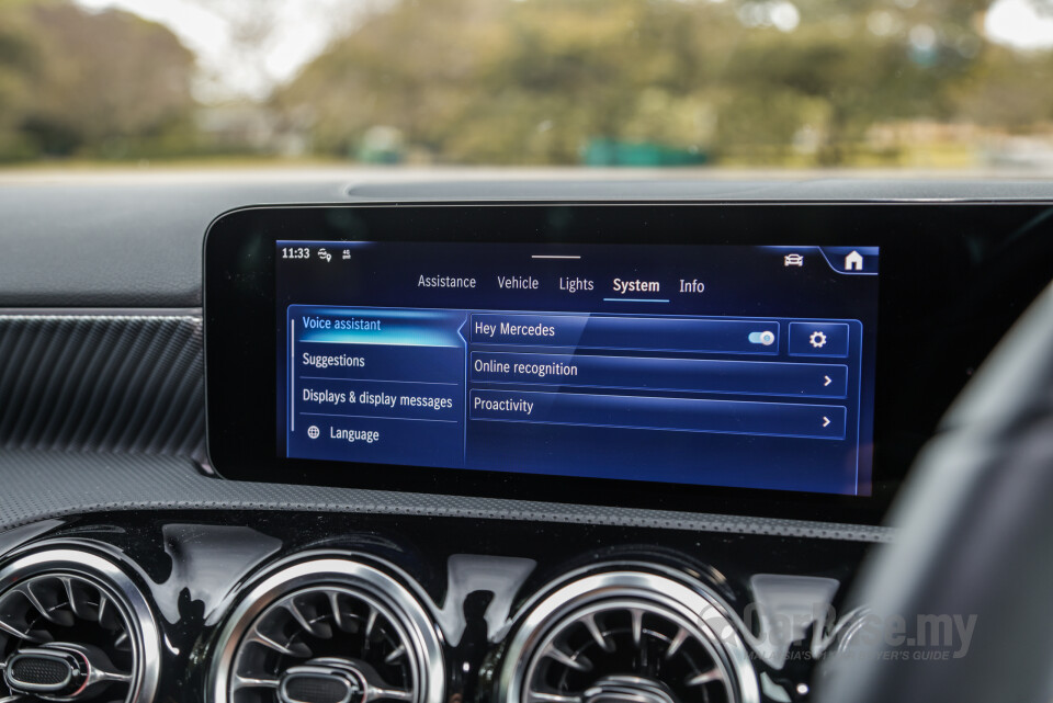 Mercedes-Benz A-Class Sedan V177 Facelift (2023) Interior