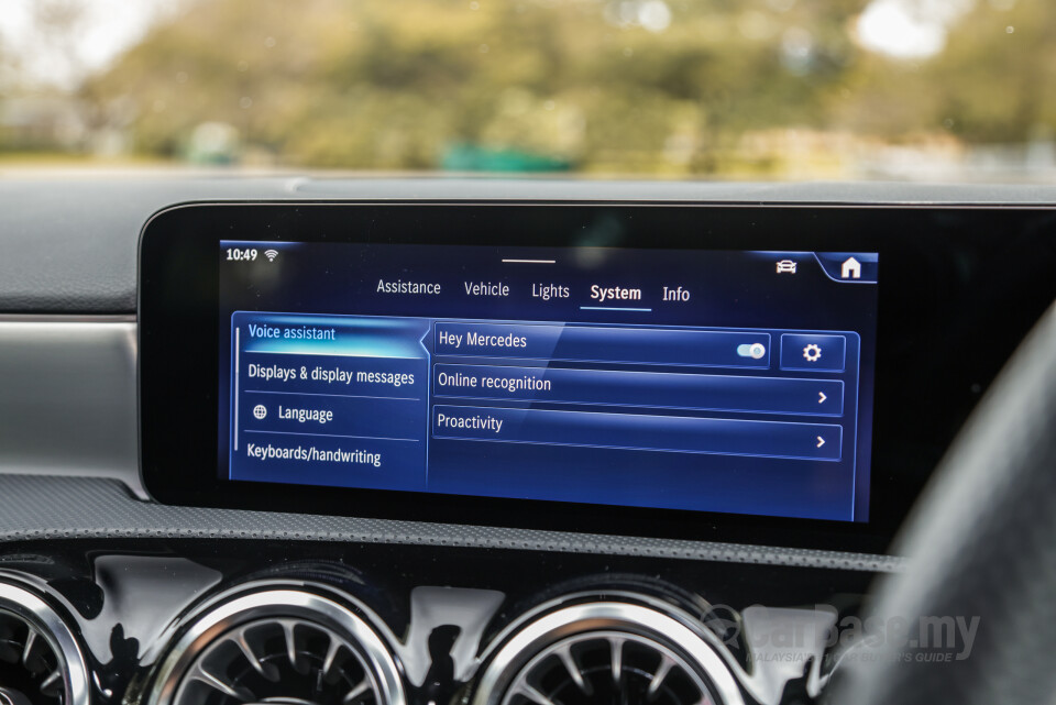 Mercedes-Benz A-Class Sedan V177 Facelift (2023) Interior