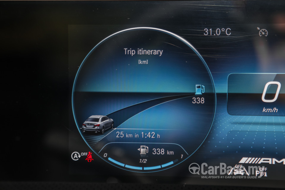 Mercedes-Benz AMG A-Class Sedan V177 (2019) Interior