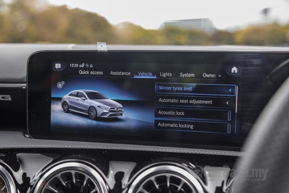 Mercedes-Benz AMG A-Class Sedan V177 (2019) Interior
