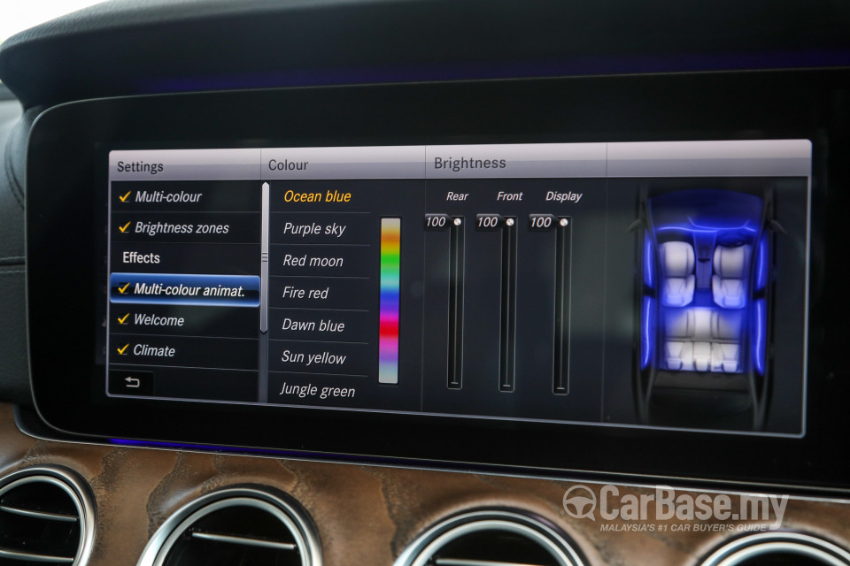 Mercedes-Benz E-Class W213 (2016) Interior