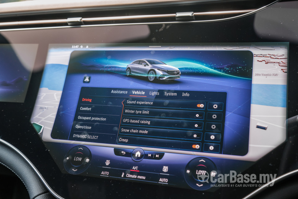 Mercedes-Benz EQS V297 (2022) Interior