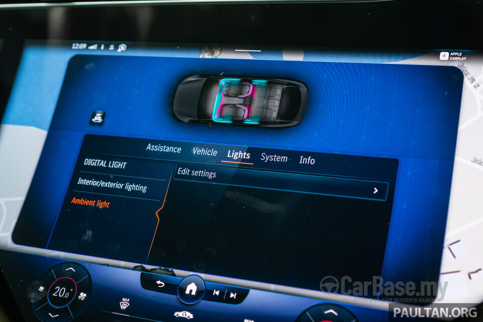 Mercedes-Benz EQS V297 (2022) Interior