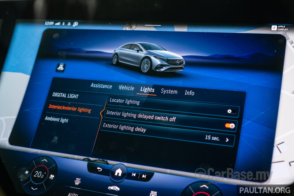 Mercedes-Benz EQS V297 (2022) Interior