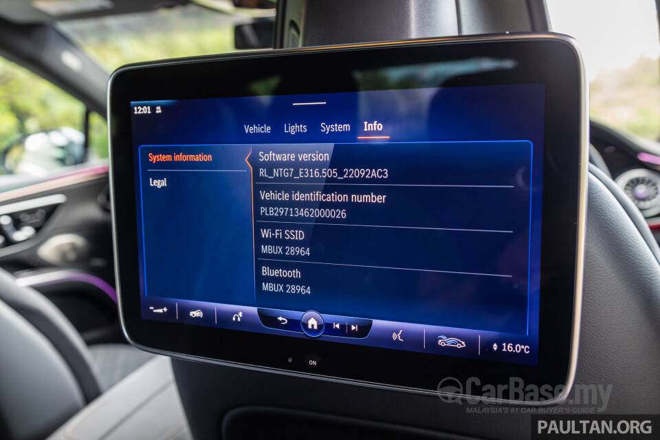 Mercedes-Benz EQS V297 (2022) Interior