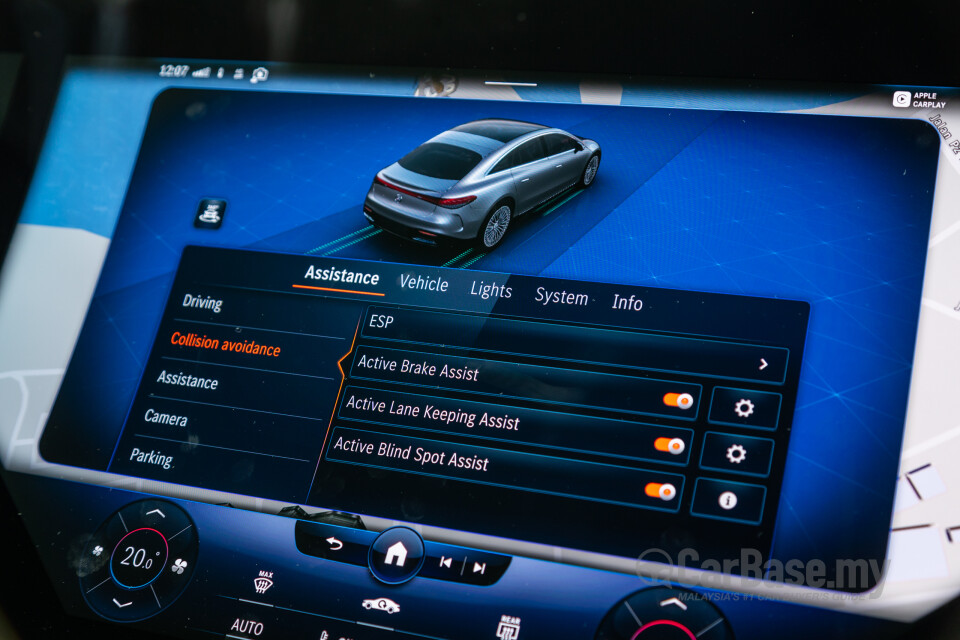 Mercedes-Benz EQS V297 (2022) Interior