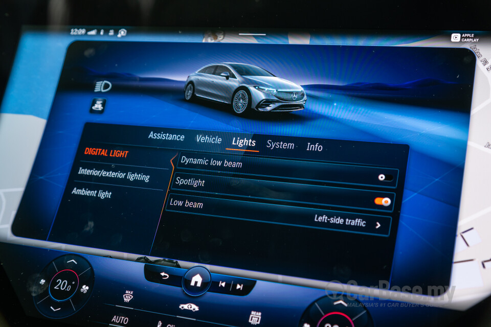 Mercedes-Benz EQS V297 (2022) Interior