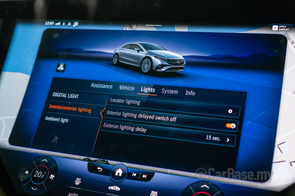 Mercedes-Benz EQS V297 (2022) Interior