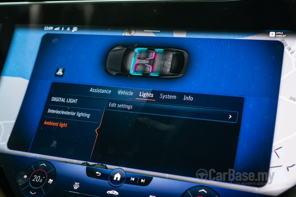 Mercedes-Benz EQS V297 (2022) Interior