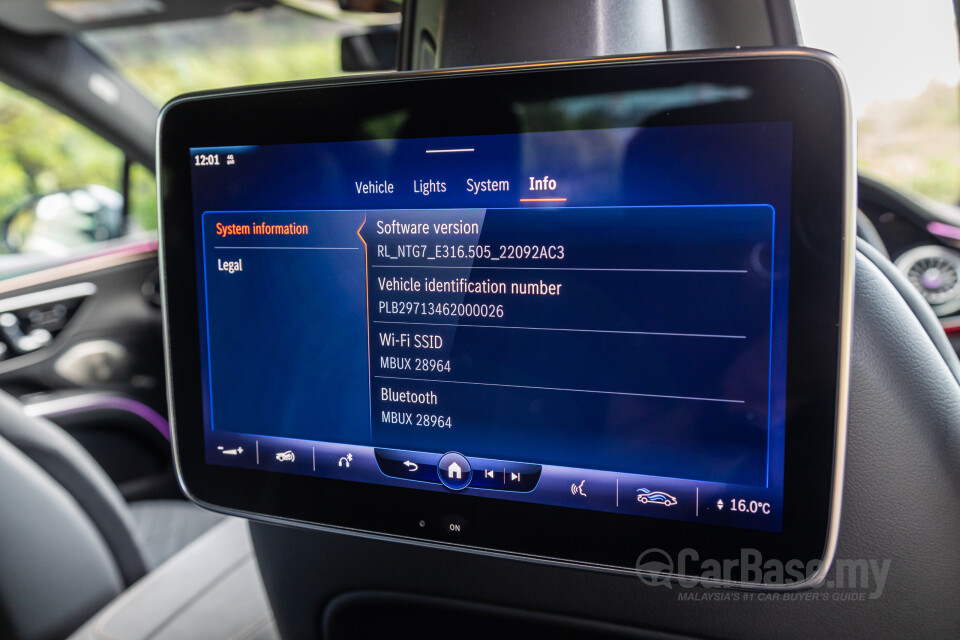Mercedes-Benz EQS V297 (2022) Interior