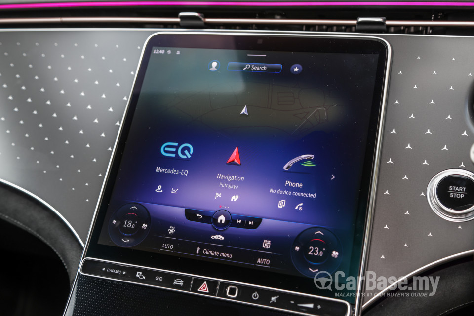 Mercedes-Benz EQE V295 (2022) Interior