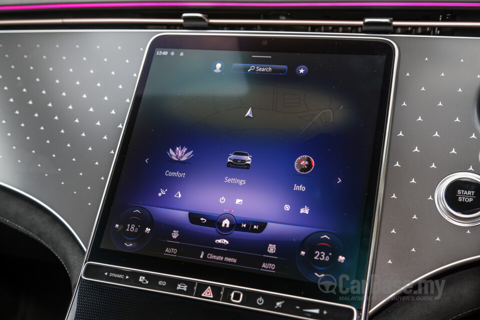 Mercedes-Benz EQE V295 (2022) Interior