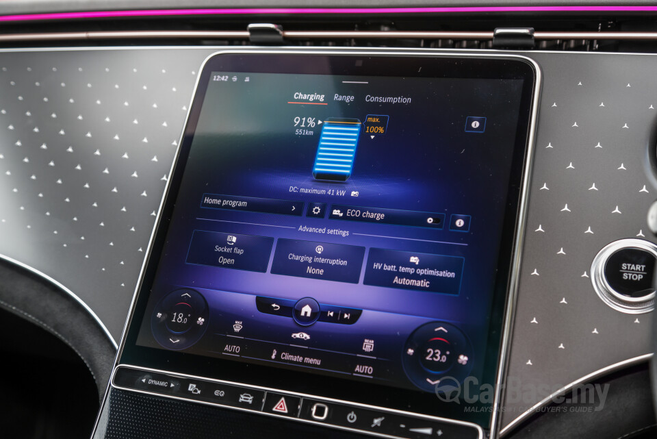 Mercedes-Benz EQE V295 (2022) Interior