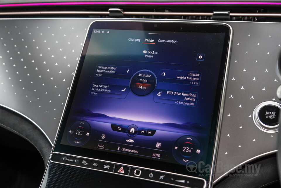 Mercedes-Benz EQE V295 (2022) Interior