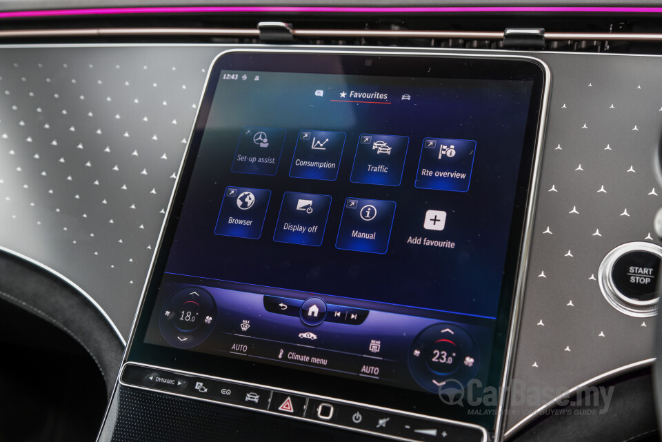 Mercedes-Benz EQE V295 (2022) Interior
