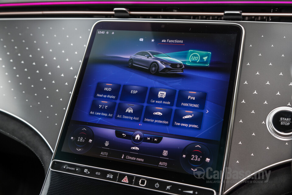 Mercedes-Benz EQE V295 (2022) Interior