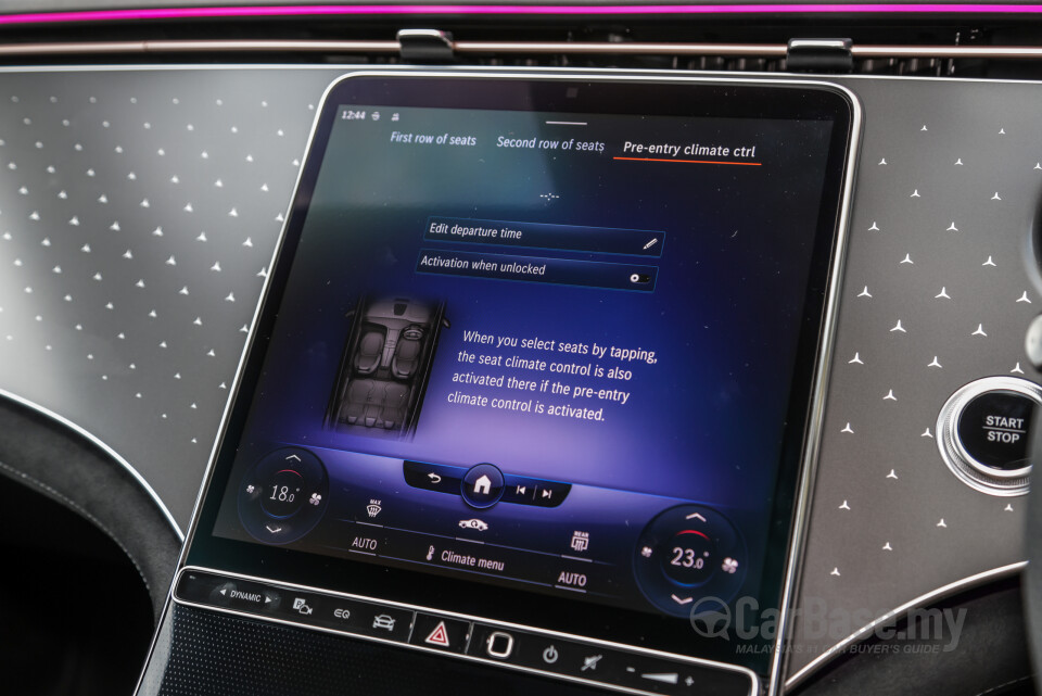 Mercedes-Benz EQE V295 (2022) Interior