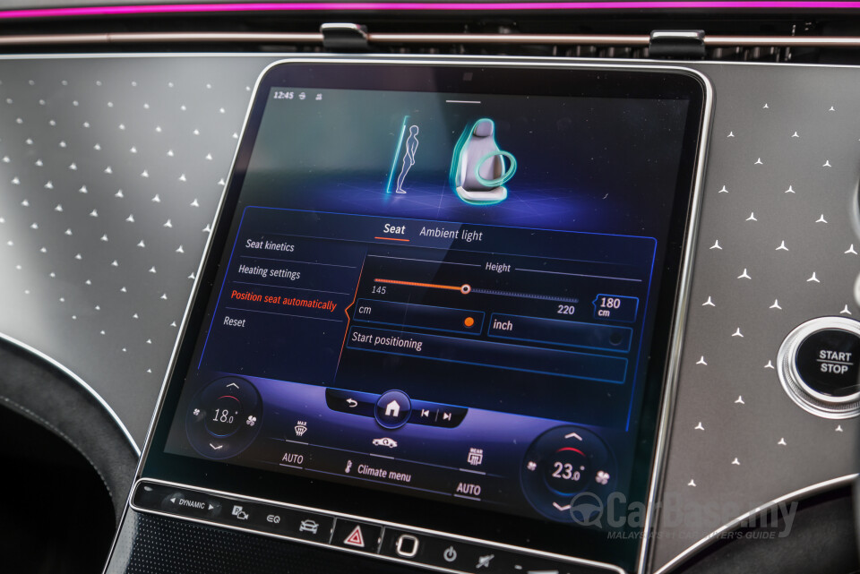 Mercedes-Benz EQE V295 (2022) Interior