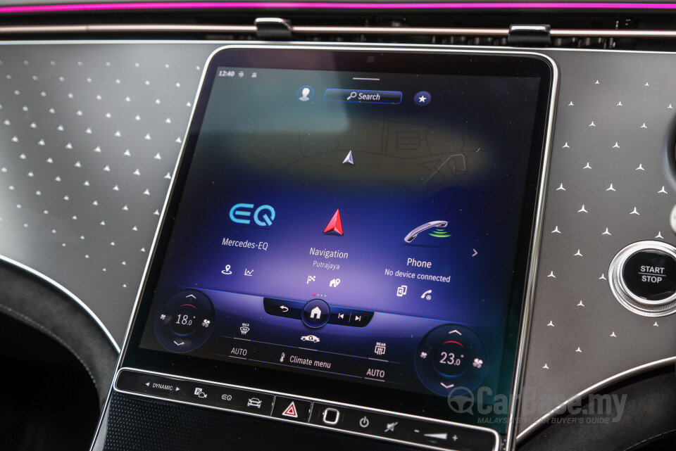 Mercedes-Benz EQE V295 (2022) Interior