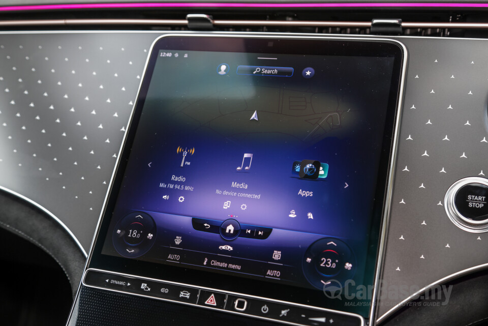 Mercedes-Benz EQE V295 (2022) Interior