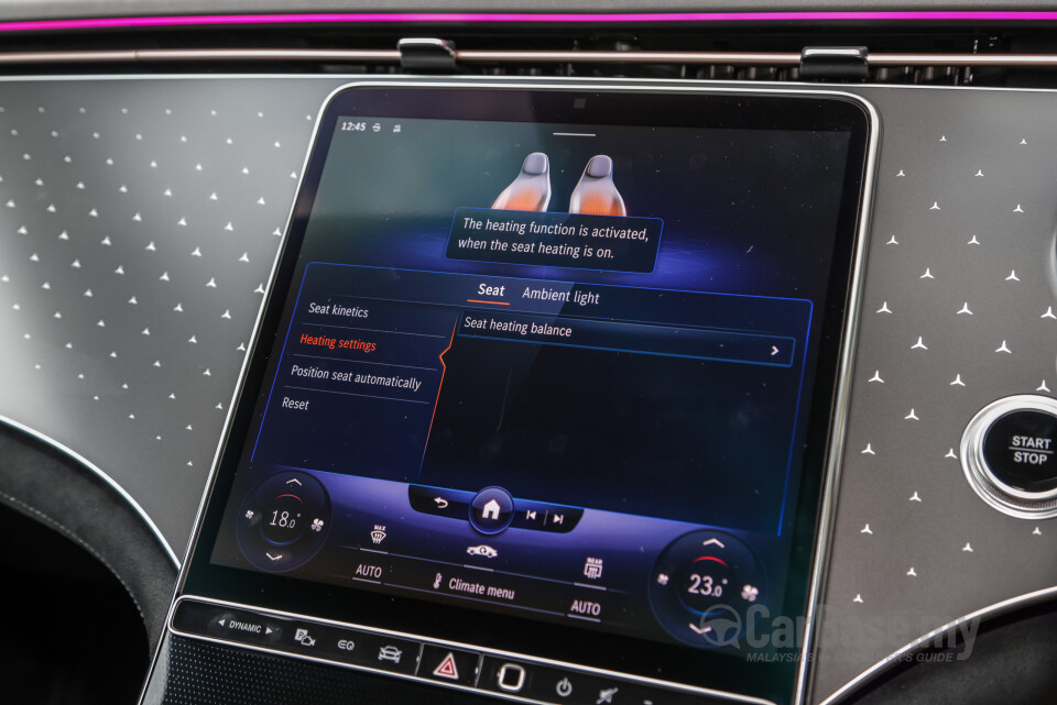 Mercedes-Benz EQE V295 (2022) Interior