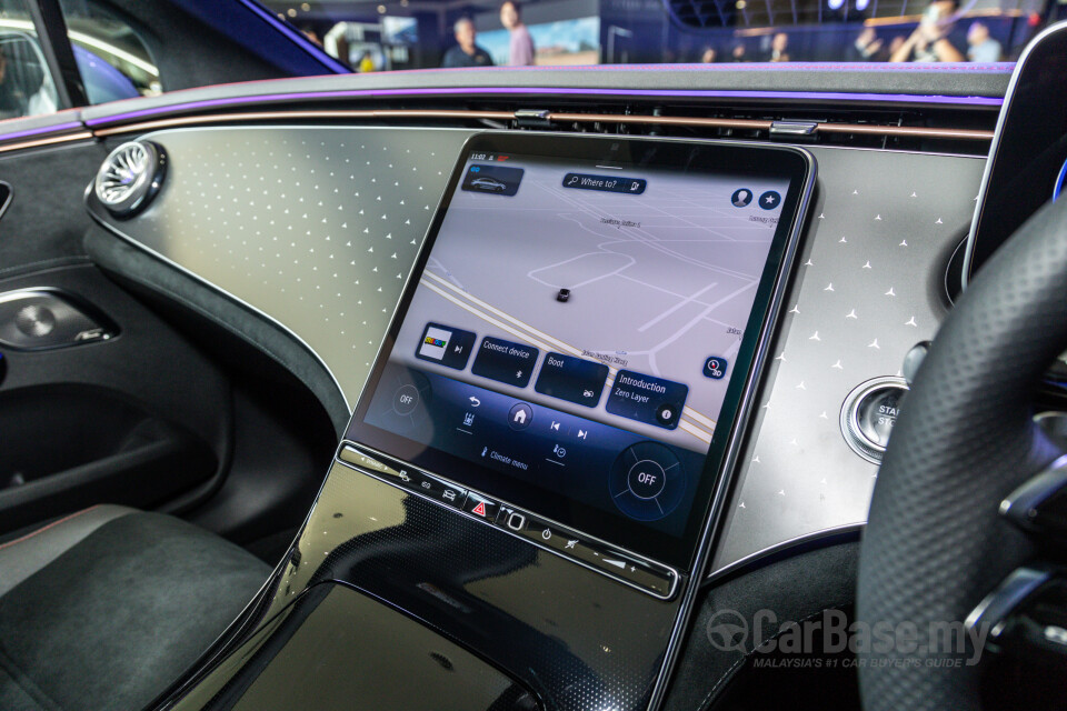 Mercedes-Benz EQE V295 (2022) Interior