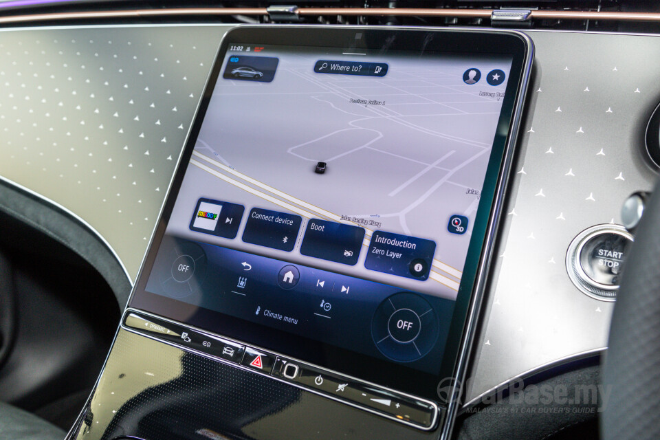 Mercedes-Benz EQE V295 (2022) Interior