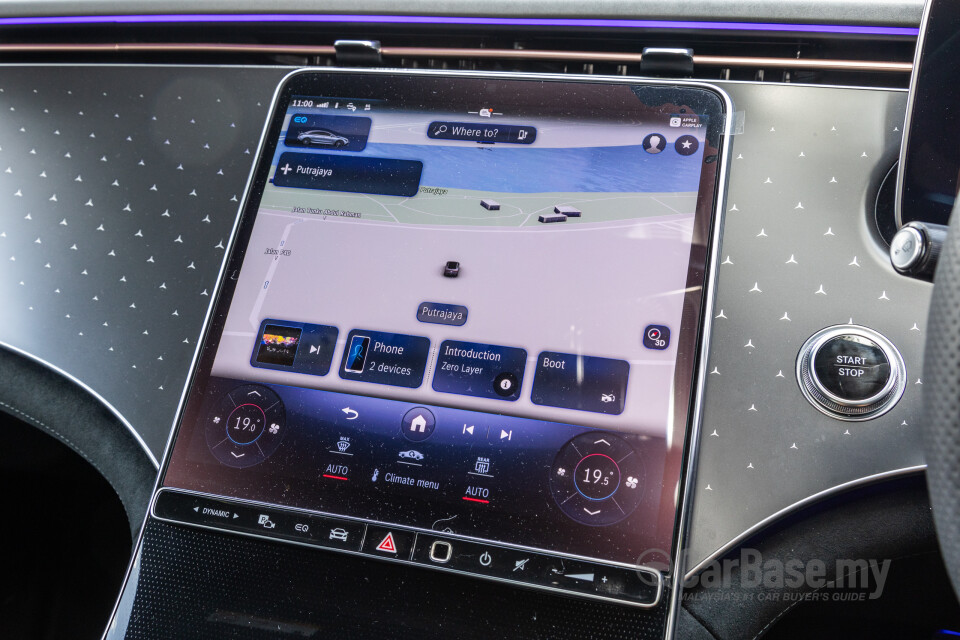 Mercedes-Benz EQE V295 (2022) Interior