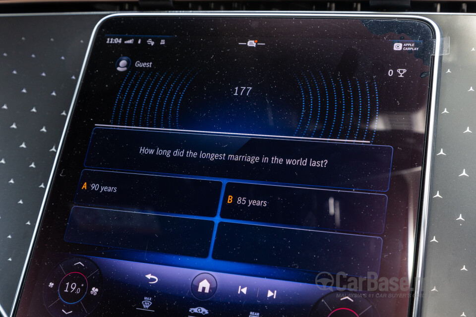 Mercedes-Benz EQE V295 (2022) Interior