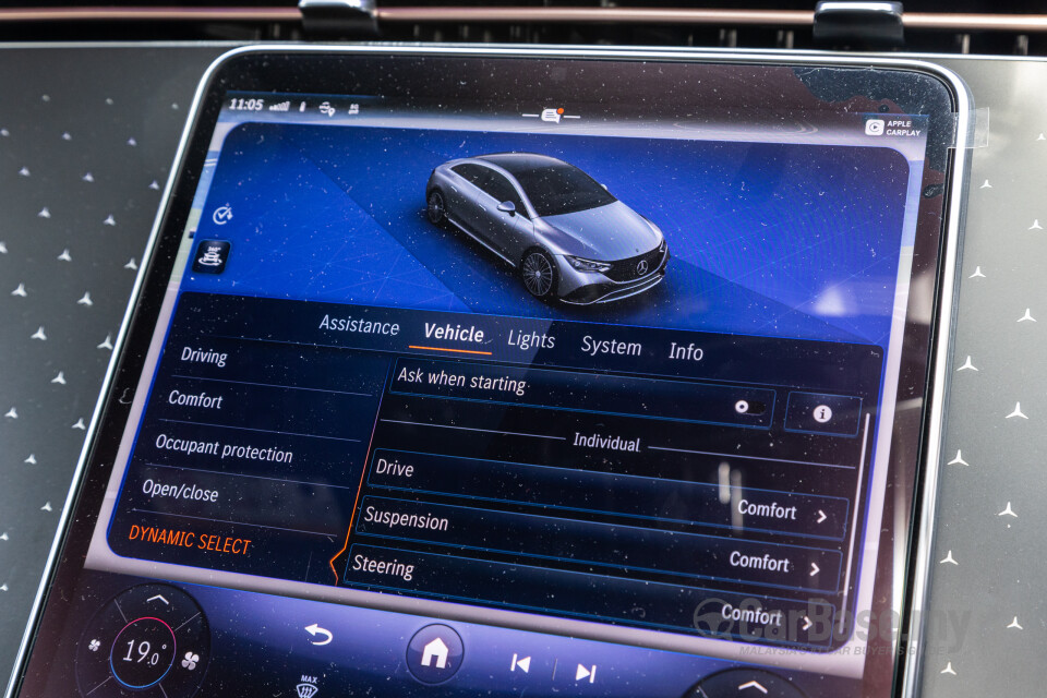 Mercedes-Benz EQE V295 (2022) Interior