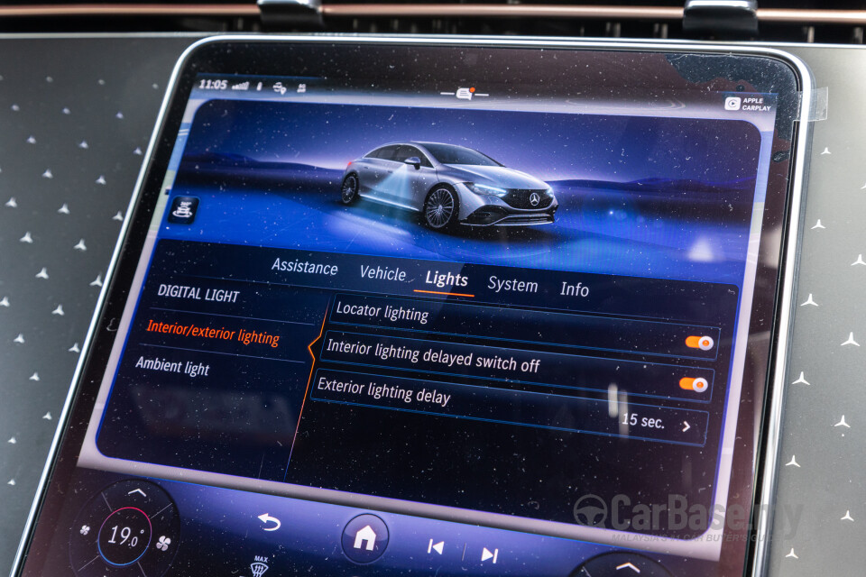 Mercedes-Benz EQE V295 (2022) Interior
