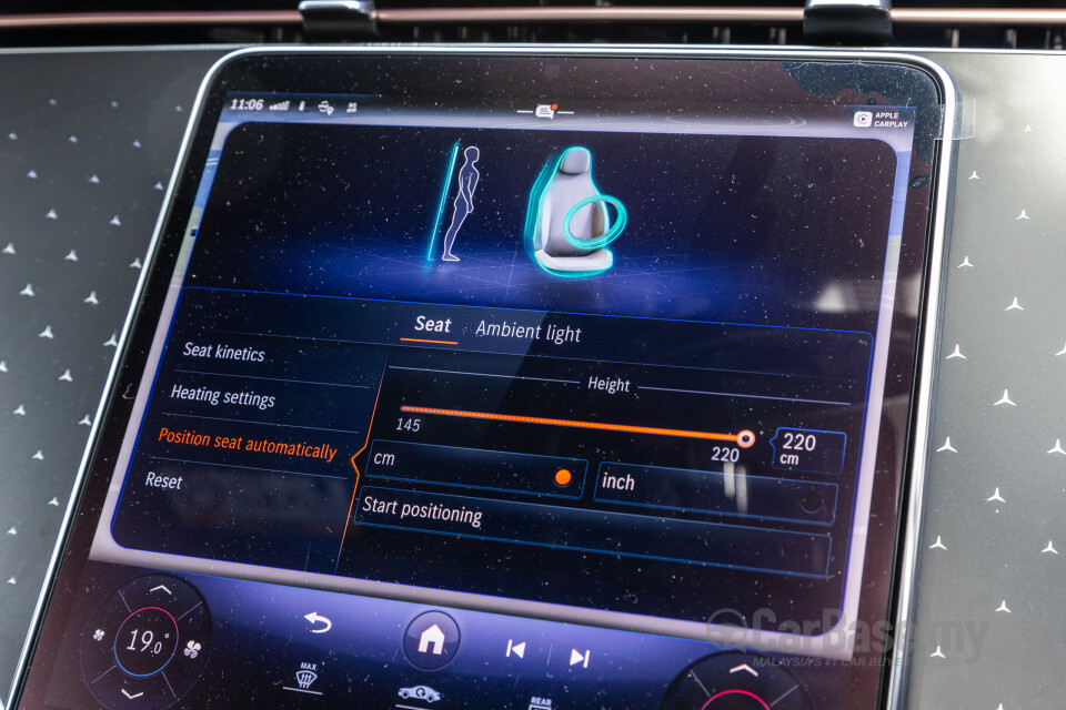 Mercedes-Benz EQE V295 (2022) Interior